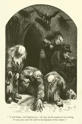 Illustration für die Werke von Rabelais